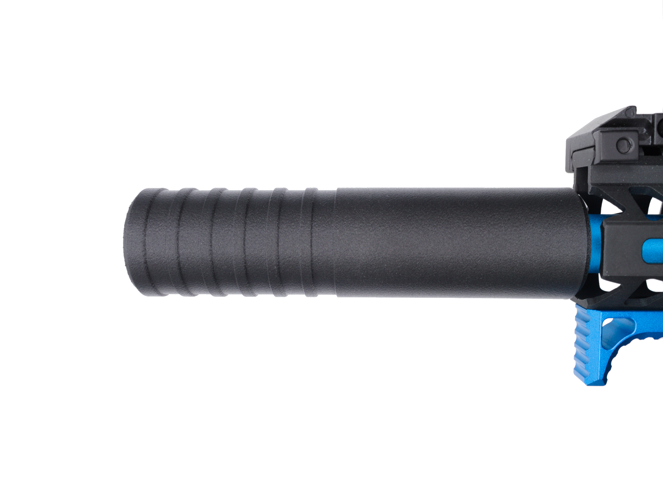 MJM-13 Ringed Airsoft Mock Suppressor 14mm CCW