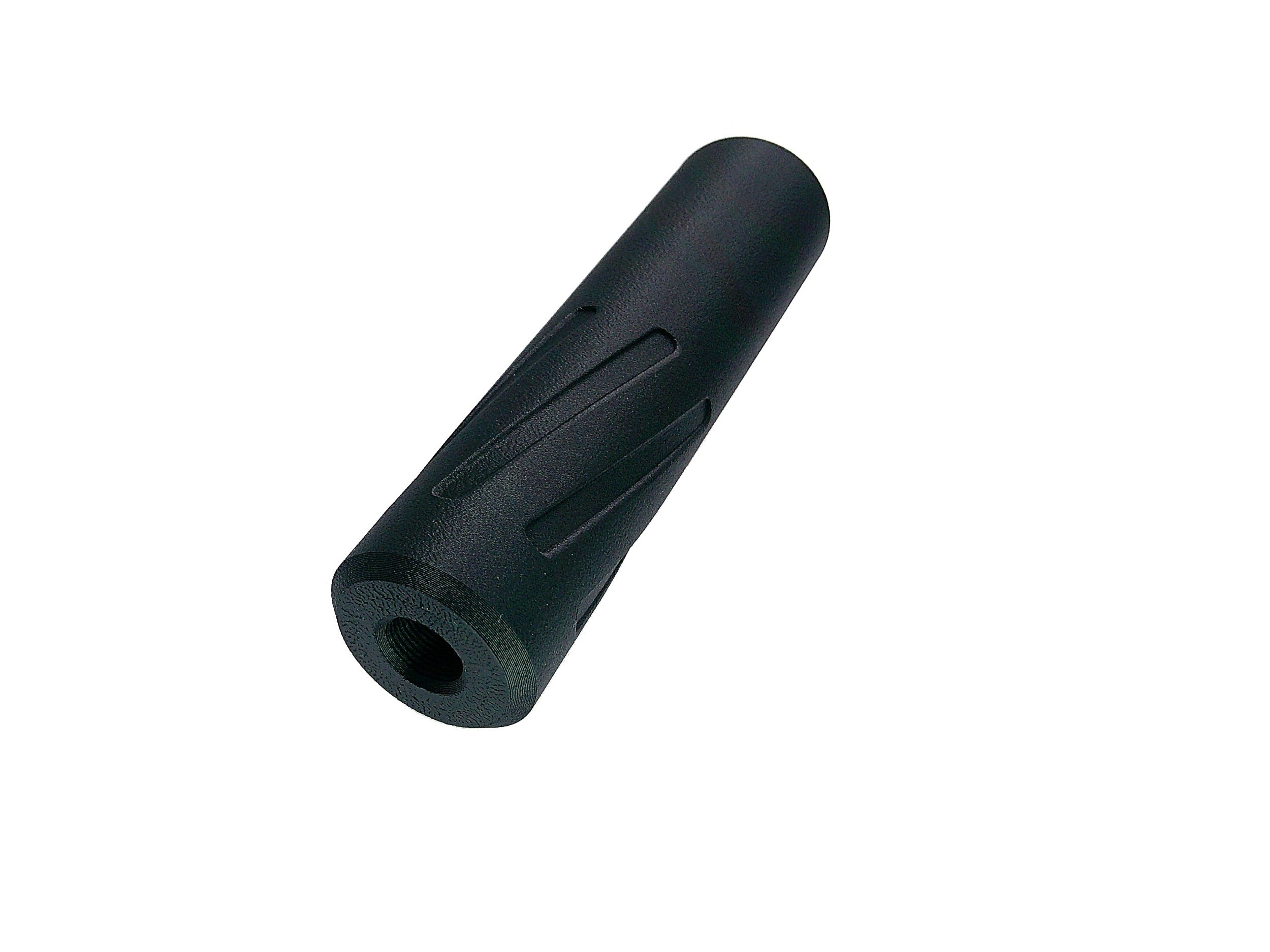 MJM-5 Spiral Flute (Slim fit 30mm OD) Airsoft Mock Suppressor 14mm CCW