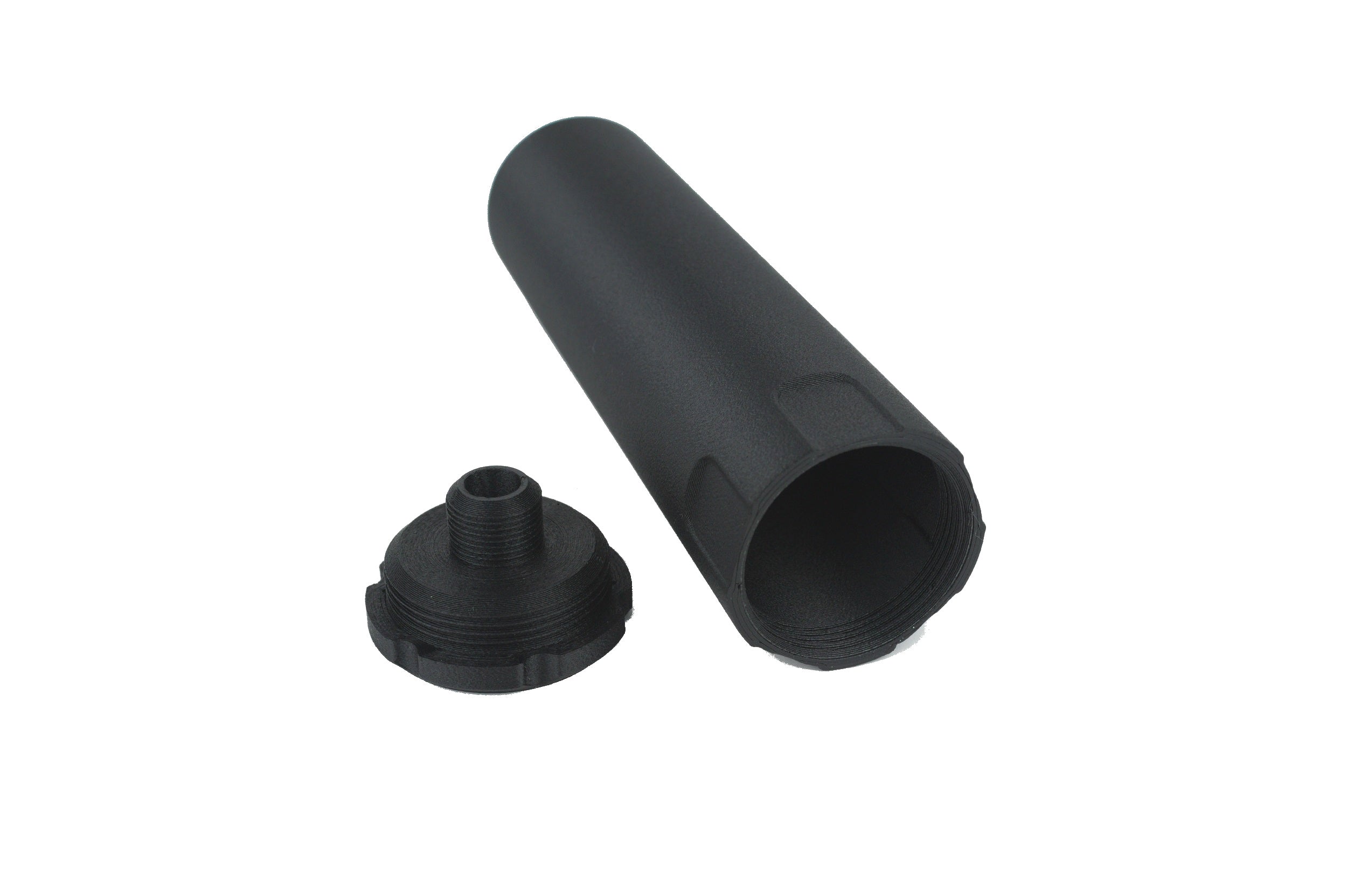 MJM-1 Cutout Gen2 • Tracer Ready Airsoft Mock Suppressor 14mm CCW