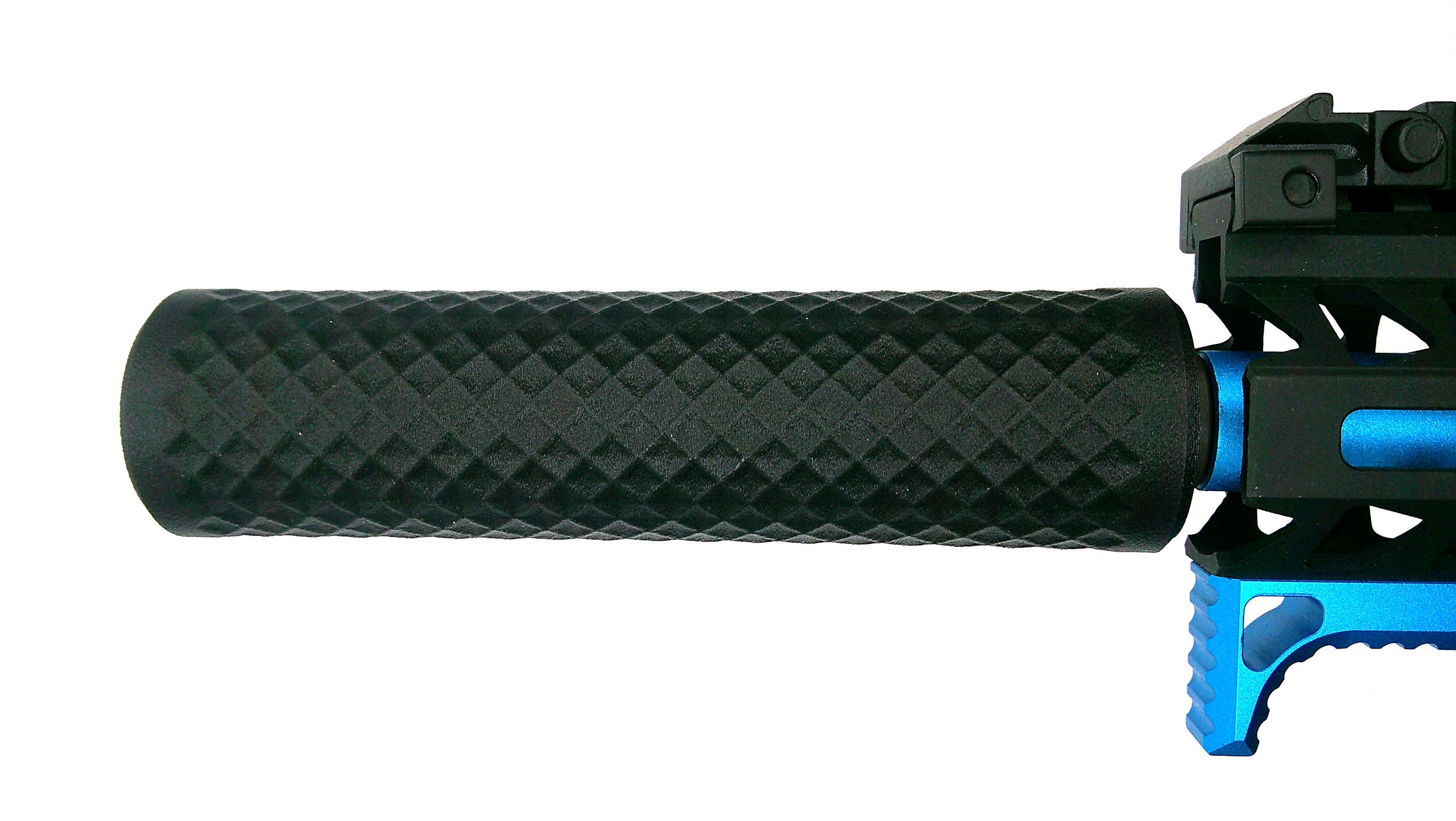 MJM-11 Diamond Airsoft Mock Suppressor 14mm CCW