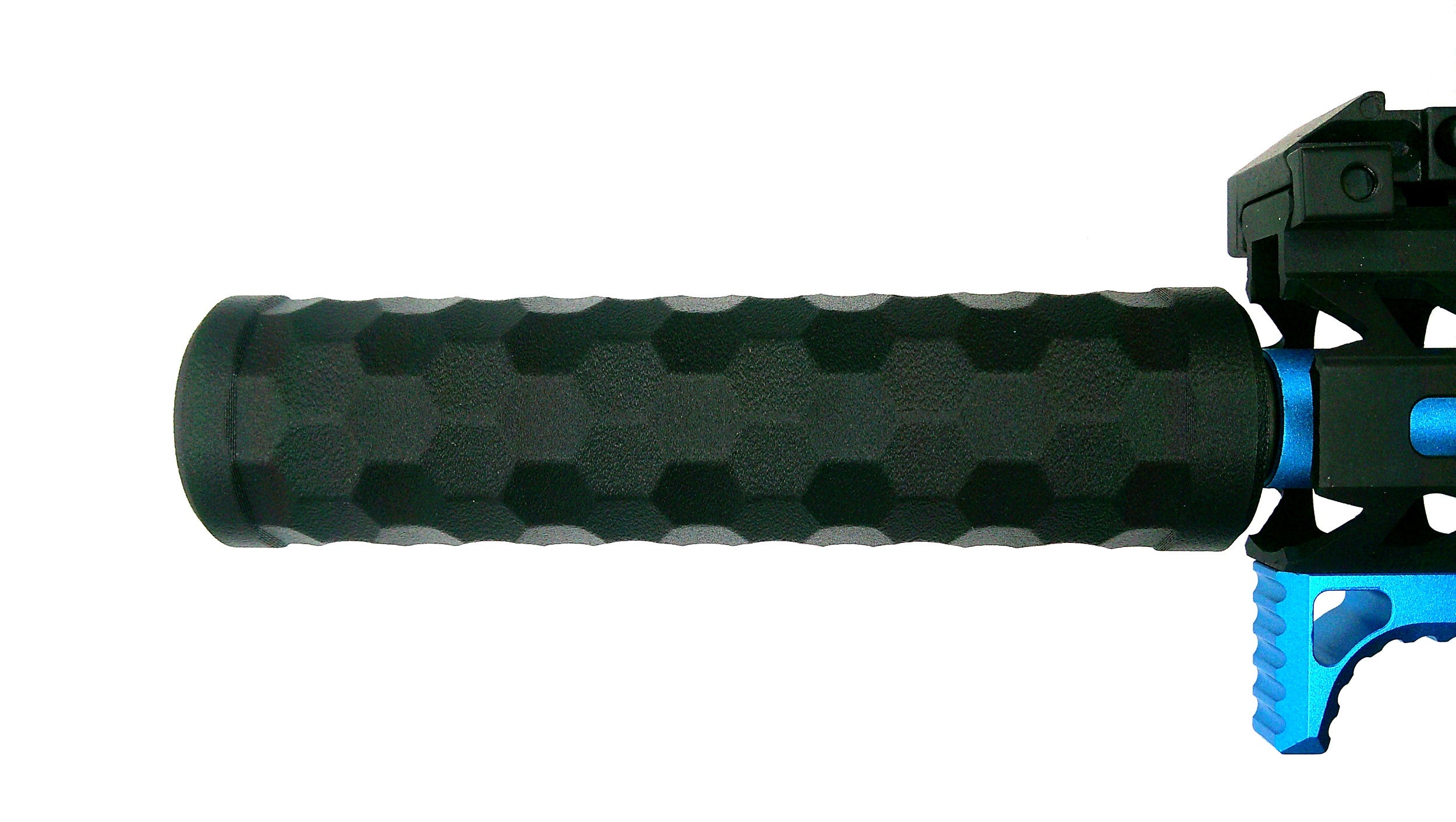 MJM-3 Hexagon Airsoft Mock Suppressor 14mm CCW