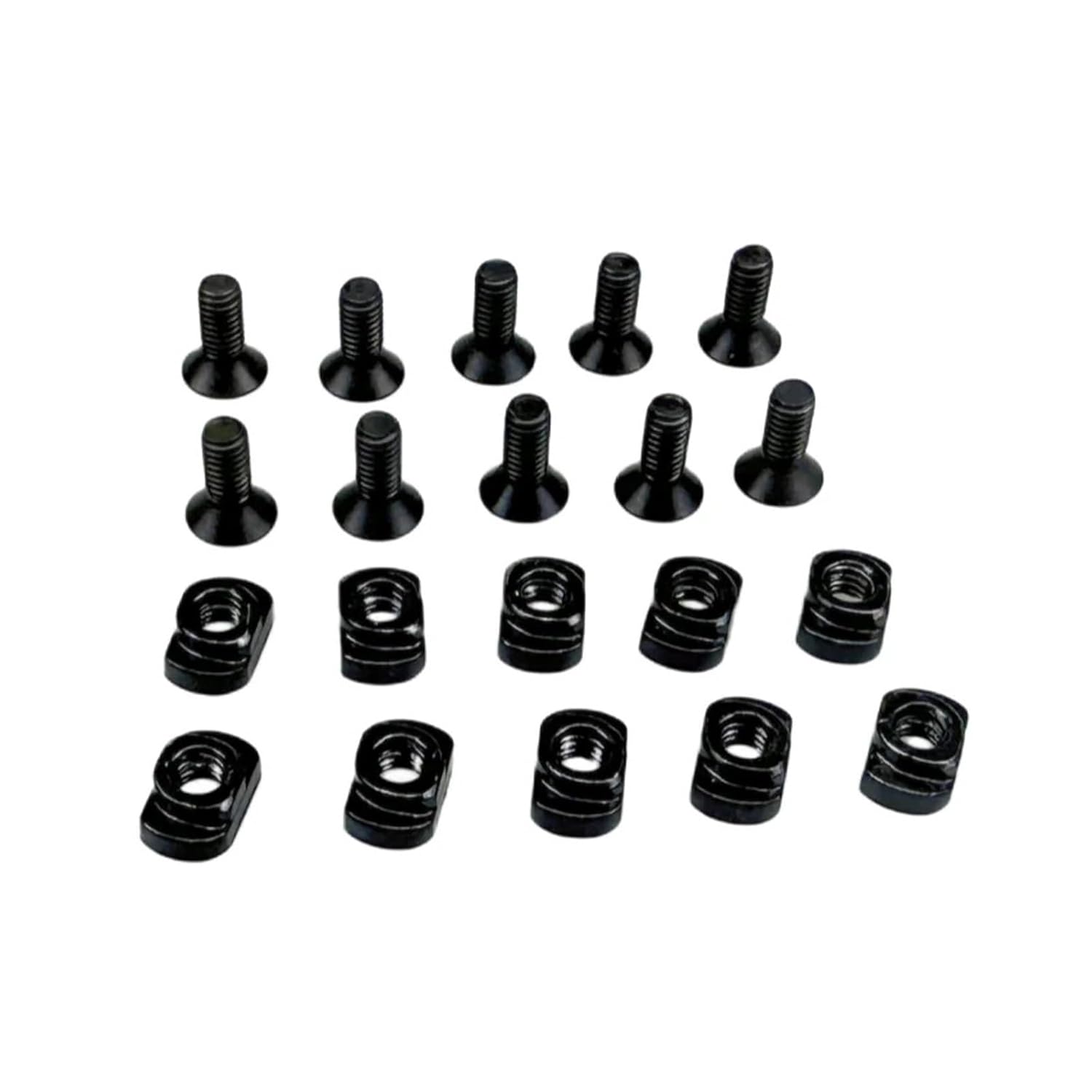 M‑LOK Screw & T‑Nut Set (10 pcs) with Wrench